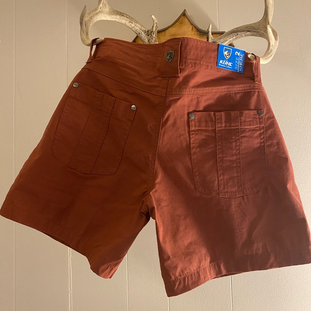 Kuhl Splash 5.5” inseem shorts.